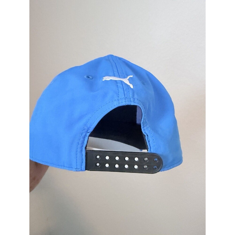 PUMA Mercedes Petronas Blue F1 Hat Cap Blue Races Adjustable - Picture 3 of 4